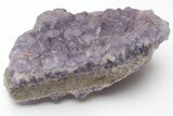 Purple Cubic Fluorite Crystal Cluster - Morocco #213146-1